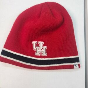 University of Houston Cougars Knit Beanie 47 Brand Hat One Size